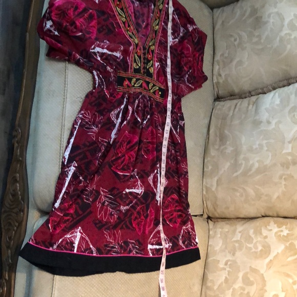 Desigual beachy red dress. - Picture 9 of 10